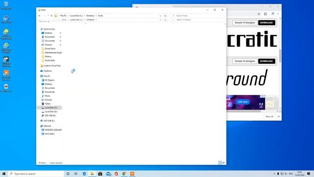 How to add New Fonts to Windows / PC / Microsoft Word or other applications - Windows 10 смотреть онлайн