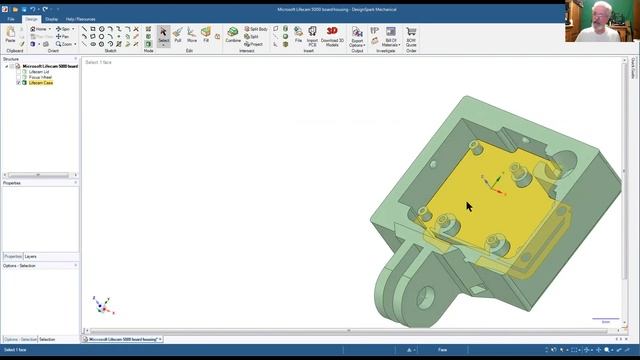 DesignSpark tutorial - Microsoft VX-5000 web camera project смотреть онлайн