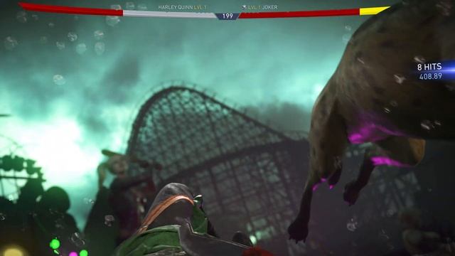 Injustice 2 | Joker vs Harley Quinn 4k Gameplay смотреть онлайн