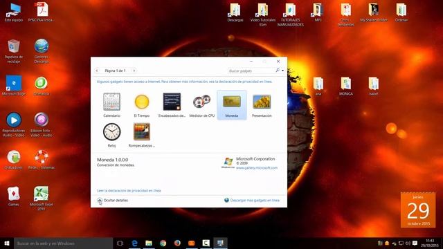 RECUPERAR LOS GADGETS DE WINDOWS - RECOVERING WINDOWS GADGETS смотреть онлайн