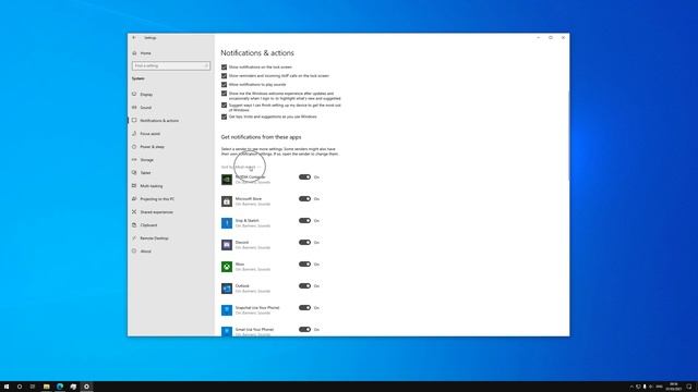 How To Choose Which Apps Can Show Notifications Windows 10 смотреть онлайн