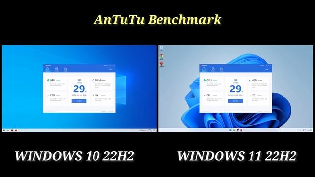 AnTuTu Benchmark PC | Windows 10 22H2 vs Windows 11 22H2 - AMD Radeon Pro WX 3100 смотреть онлайн