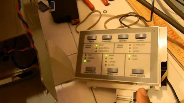 Testing HP Designjet 450C смотреть онлайн