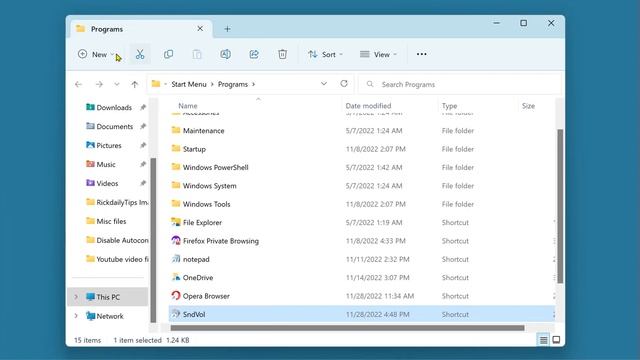 How to pin the Volume Mixer to the Taskbar in Windows 11 смотреть онлайн