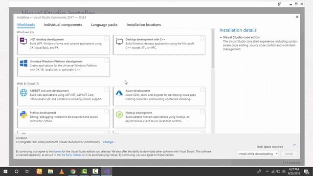 How to Download Microsoft Visual Studio For Free | Visual Studio 2017 | смотреть онлайн