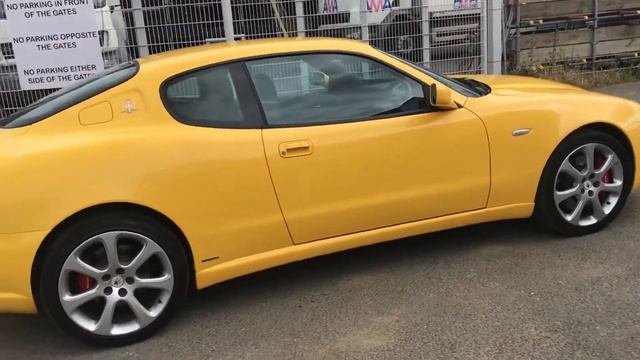 Maserati Cambiocorsa yellow смотреть онлайн