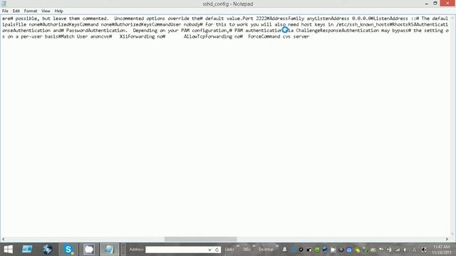 configuring OpenSSH смотреть онлайн