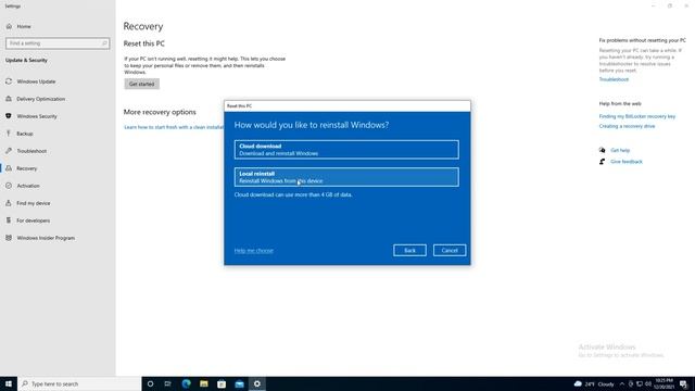Reset your PC in windows 10 with no data loss 2022 смотреть онлайн