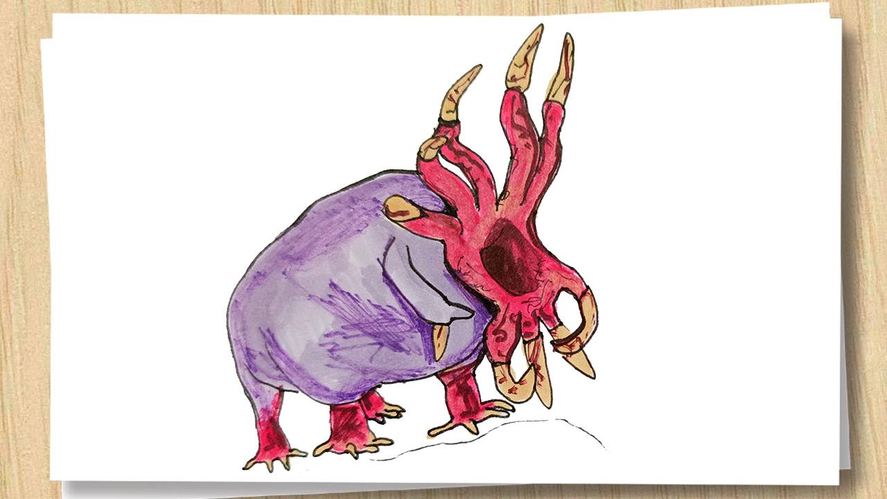 Рисуем  Монстра Бегемот из ЗООЧОСИС _ How To Draw Zoochosis Hippopotamus