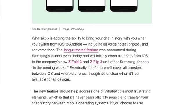 WhatsApp Chat Backup Transfer Between iOS and Android | Specific Devices Only смотреть онлайн
