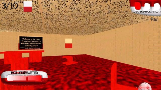 Baldi Loves Poland. - Baldi's Basics Mod. смотреть онлайн