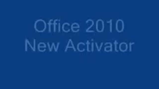 Office 2010 New Activator смотреть онлайн