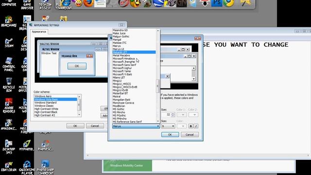 How To Change Your Windows Font Style смотреть онлайн