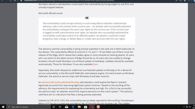 Windows 10 urgent patch update... смотреть онлайн