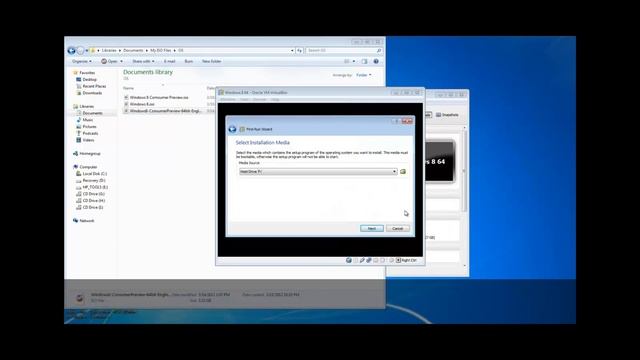 Installing Windows 8 Consumer Preview смотреть онлайн