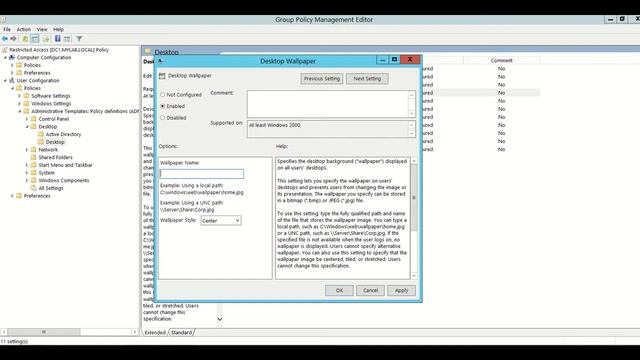 Group Policies - Hiding items in Control Panel смотреть онлайн