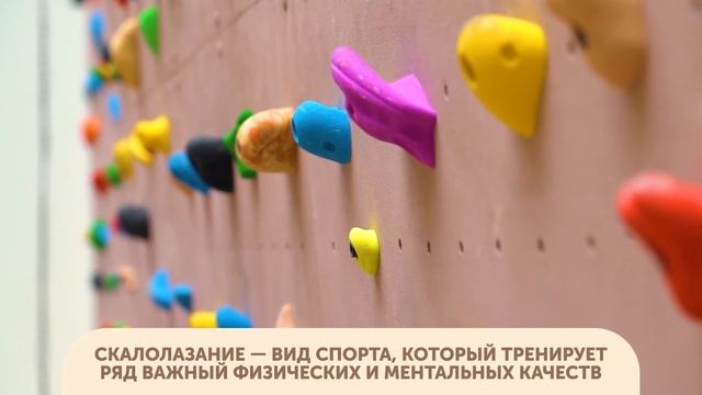 Новый скалодром в High Tech Academy смотреть онлайн