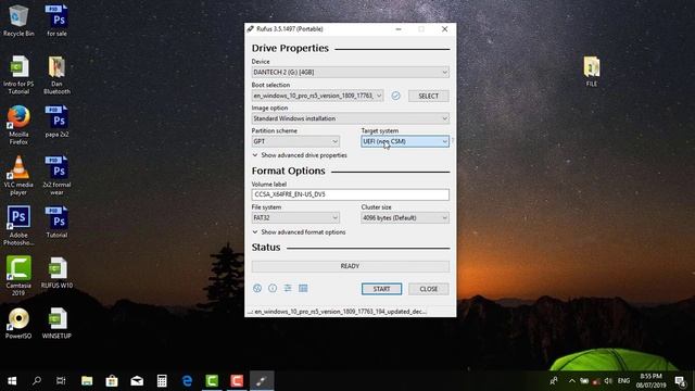 How to make Bootable Software in Flash Drive using Rufus in GPT Partition Scheme смотреть онлайн