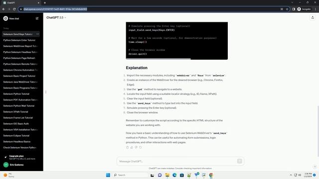 python selenium webdriver send keys смотреть онлайн