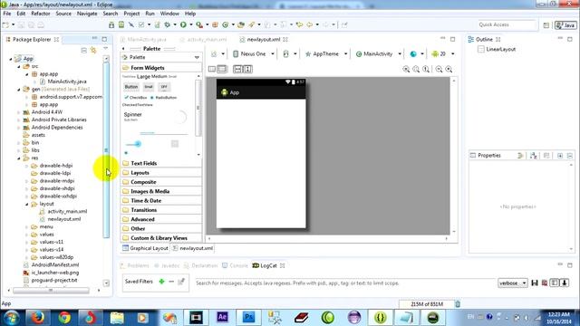Android | Layout-file for Activity. XML and Changing screen orientation - lesson 5 смотреть онлайн