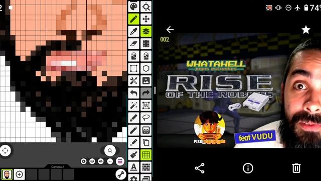 Desenhar Vudu em Pixel Art no Pixel Studio Parte 2 #META #4000 #HORAS #ASSISTIDOS #TMJ смотреть онлайн