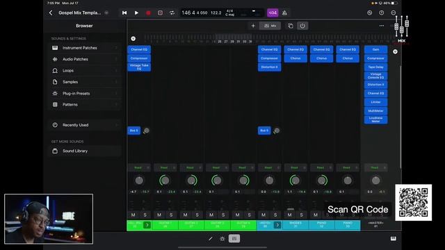 Gospel Mixing Template For Logic Pro For iPad NOW AVAILABLE! смотреть онлайн