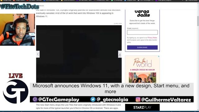Microsoft announces Windows 11, with a new design, Start menu, and more #TheTechDots смотреть онлайн