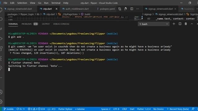 How to Switch flutter channel for web and desktop development смотреть онлайн