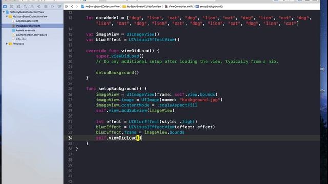 No Storyboard UICollectionView with Custom Cell (Swift 4.1 / Xcode 9.3) смотреть онлайн