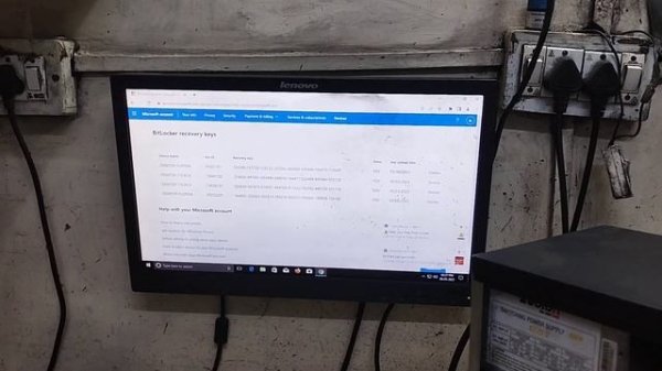 Windows 11 Recovery key problem(Bit Lock)
