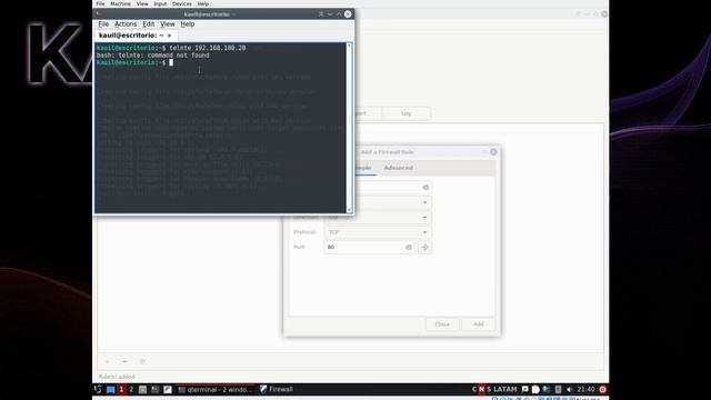 Instalar Firewall Ambiente grafico/Gui GUFW - Seguridad смотреть онлайн