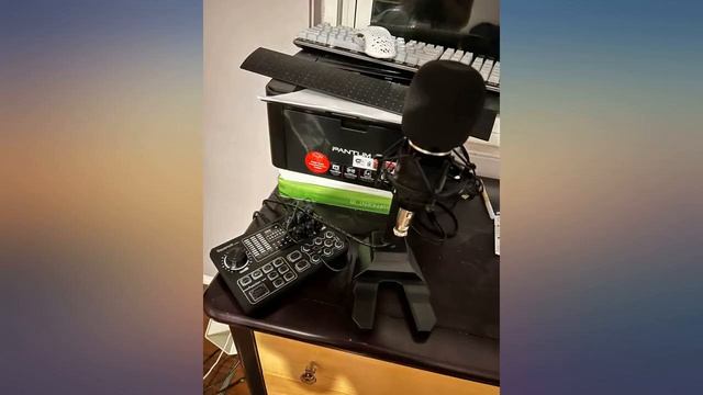 Podcast Equipment Bundle Audio Interface Sound Mixer ALL-IN-ONE with 3.5mm review смотреть онлайн