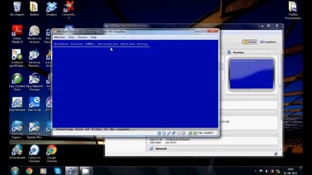 Instalación de Windows Server 2003 en VirtualBox смотреть онлайн