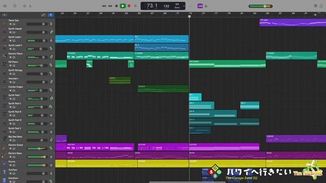 Enjoy! GarageBand [89th Stage] ハワイへ行きたい - THE SQUARE смотреть онлайн