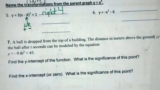 A2 - U2- Quiz 4 Preview on Quadratics смотреть онлайн