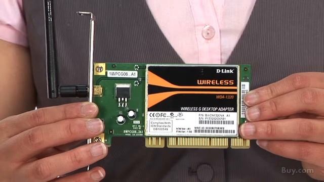 D-Link WDA-1320 Wireless G Desktop Adapter смотреть онлайн