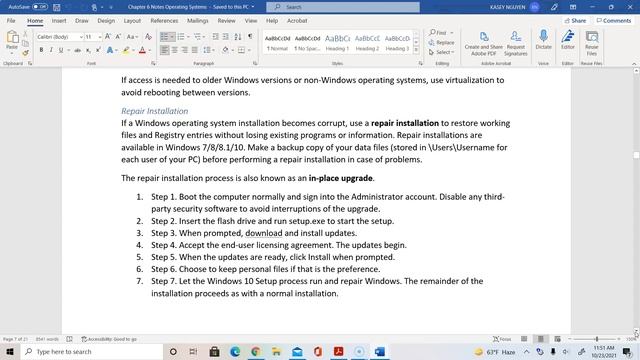 CIS25 Unit 9 Lecture: OS, partition, file system and utility смотреть онлайн