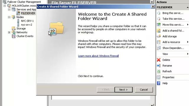 File Share Cluster Windows Server 2008 смотреть онлайн
