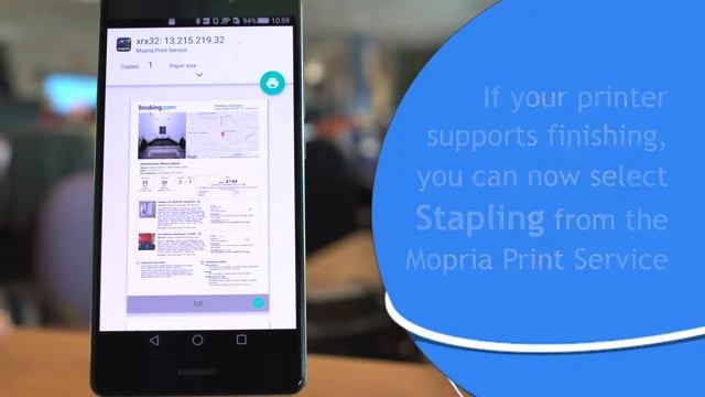 How to set up printer stapling | Mopria Print Service for the workplace смотреть онлайн