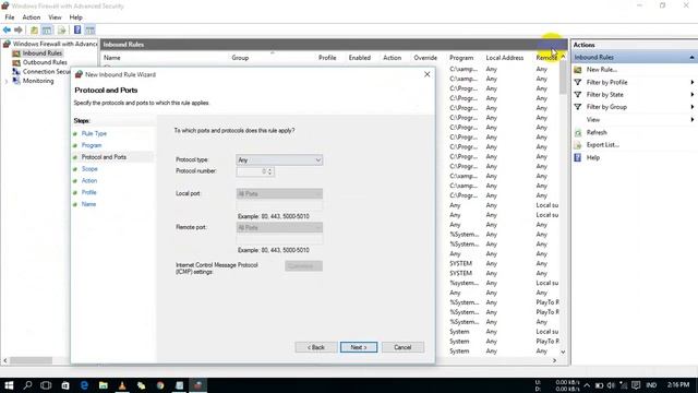 Tutorial untuk memblokir akses Protocol ICMP смотреть онлайн