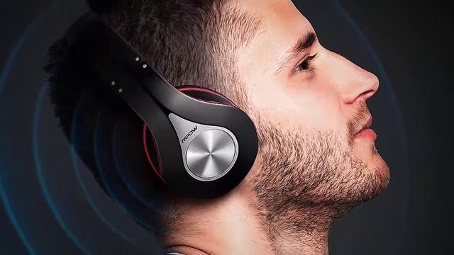 Bluetooth Headphones Over Ear, Hi-Fi Stereo Wireless Headset, Foldable, Soft Memory-Protein Earmuff смотреть онлайн