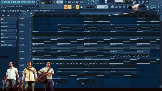 GTA Online - The Score / We were Setup | FL Studio Cover & Free FLP смотреть онлайн