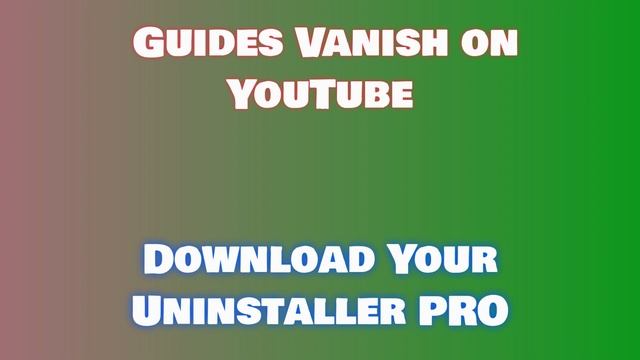 Installing Your Uninstaller PRO on Windows 11: Quick Setup смотреть онлайн