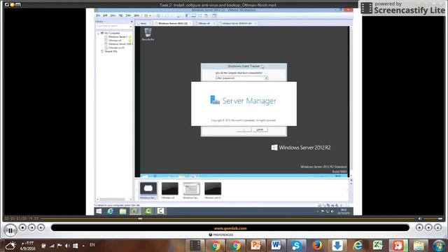 Task 2 Install, cofigure anti virus and backup Part1 Othman Nooh смотреть онлайн