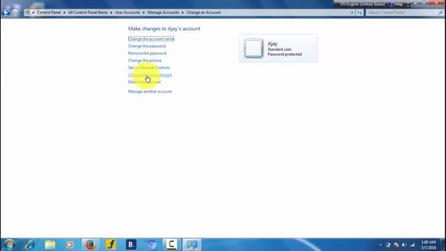 How To Change User Account Type In Windows 7 In Hindi смотреть онлайн