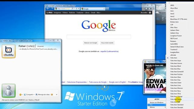 Como instalar Aero en Windows 7 Home basic смотреть онлайн
