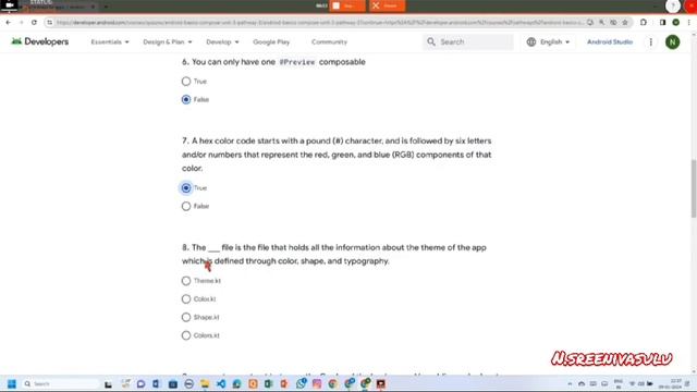 UNIT 3 Display lists and use Material Design Build beautiful apps quiz answers смотреть онлайн
