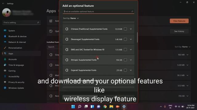 Windows 11 optional features how to add wireless display . #asus #windows11 #pc смотреть онлайн