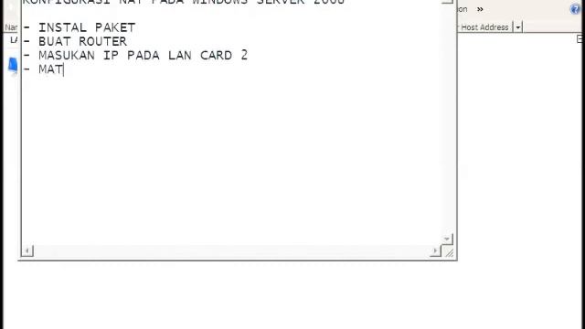 KONFIGURASI NAT WINDOWS SERVER 2008 by Achmad Alvian R ( SMK NEGERI 9 SURAKARTA ) смотреть онлайн