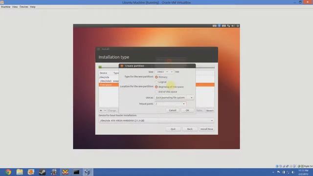 How to Install Ubuntu 12.10 on VirtualBox смотреть онлайн